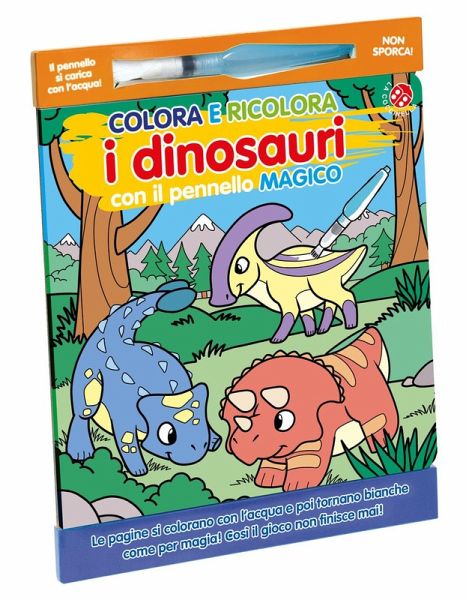 Colora e ricolora i dinosauri