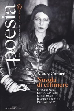 Cover Nancy Cunard. Nuvola di effimere