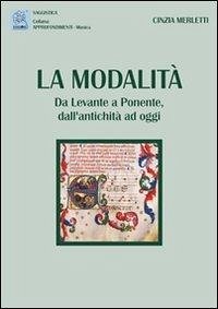 Cover La modalità. Da Levante e Ponente, dall'antichità ad oggi