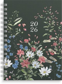 Cover Burde Kalender 2026 Senator A6 Story Blumen