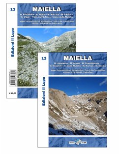Cover Carta Maiella. Mappa escursionistica e scialpinistica