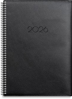 Burde Kalender 2026 Senator A5 Twist schwarz