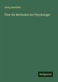 Über die Methoden der Psychologie