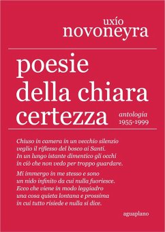 Cover Poesie della chiara certezza. Antologia 1955-1999