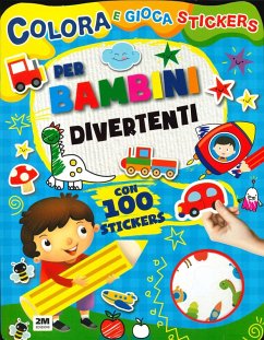 Per bambini divertenti. Colora e gioca stickers
