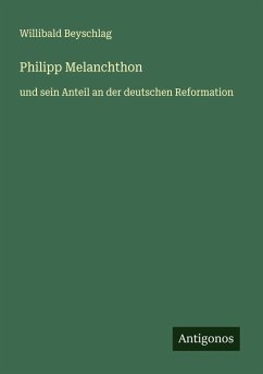 Cover Philipp Melanchthon