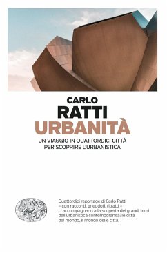Cover Urbanità. Un viaggio in quattordici città per scoprire l'urbanistica