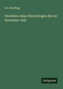 Cover Om lösöre-köps-förordningen den 20 November 1845