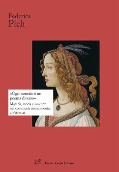 Cover 'Ogni sonetto è un poema diverso'. Materia, storia e inventio nei commenti rinascimentali a Petrarca