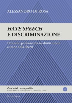 Hate speech e discriminazione. Un'analisi performativa tra diritti umani e teorie della libertà - Di Rosa, Alessandro
