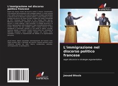 Cover L'immigrazione nel discorso politico francese