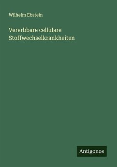 Cover Vererbbare cellulare Stoffwechselkrankheiten