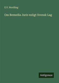 Cover Om Remedia Juris enligt Svensk Lag