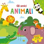 Gli amici animali. Puzzle poster Gli amici animali. Puzzle poster