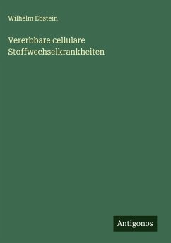 Cover Vererbbare cellulare Stoffwechselkrankheiten