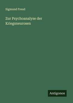 Cover Zur Psychoanalyse der Kriegsneurosen