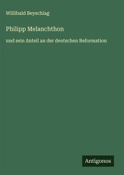 Cover Philipp Melanchthon