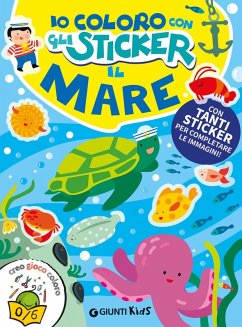 Cover Il mare. Io coloro con gli stickers