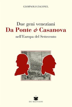 Cover Due geni veneziani Da Ponte e Casanova nell'Europa del Settecento
