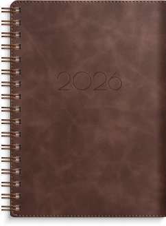 Cover Burde Kalender 2026 Senator A6 Twist braun