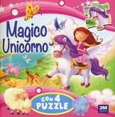Magico unicorno. Libro puzzle