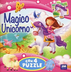 Cover Magico unicorno. Libro puzzle