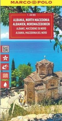 Cover Albania e Macedonia del nord 1:450.000
