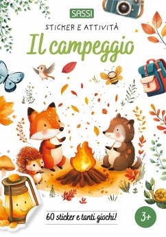 Cover Il campeggio. Sticker e attività