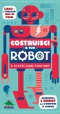 Costruisci il tuo robot e scopri come funziona. Costruisci 3 robot con 3 motori a carica