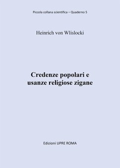 Cover Credenze popolari e usanze religiose zigane