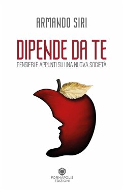 Cover Dipende da te. Pensieri e appunti su una nuova società