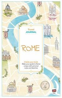 Cover Rome. Travel journal. Create your book