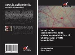 Cover Impatto del cambiamento dello status amministrativo di Choma sugli affitti immobiliari