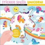Unicorni. Sticker spessi