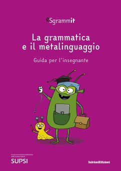 Cover Sgrammit: quaderno viola 'La grammatica e il metalinguaggio'. Guida per l'insegnante