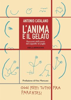 Cover L' anima e il gelato. Racconti dell'uomo dal cappello di paglia