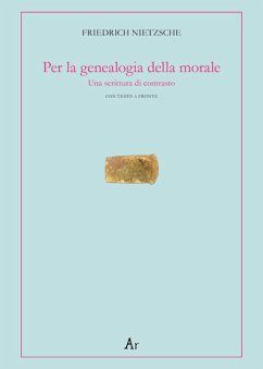 Cover Per la genealogia della morale. Una scrittura di contrasto. Testo tedesco a fronte