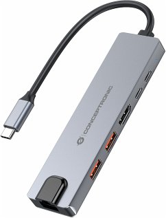 Cover Conceptronic DONN29G 6-in-1 Docking Station