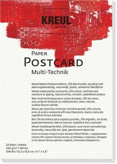 Cover KREUL Paper Postcard 20 Blatt DIN A6