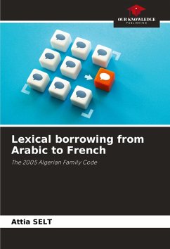 Cover Lexical borrowing from Arabic to French