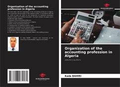 Cover Organization of the accounting profession in Algeria