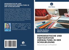 Cover DEMOKRATISCHE UND PARTIZIPATIVE VERWALTUNG IN DER SCHULBILDUNG