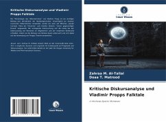 Cover Kritische Diskursanalyse und Vladimir Propps Falktale