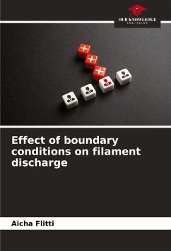 Cover Effect of boundary conditions on filament discharge