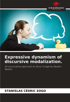 Cover Expressive dynamism of discursive modalization.