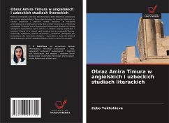 Cover Obraz Amira Timura w angielskich i uzbeckich studiach literackich