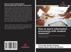 Cover How to teach information processing with student research?