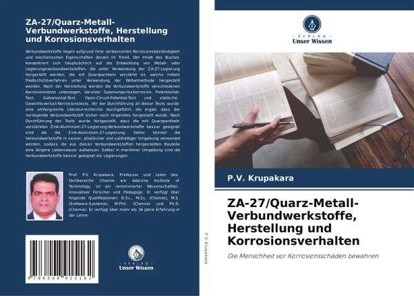 ZA-27/Quarz-Metall-Verbundwerkstoffe, Herstellung und Korrosionsverhalten