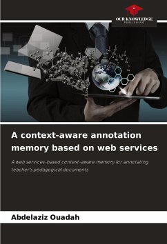 Cover A context-aware annotation memory based on web services