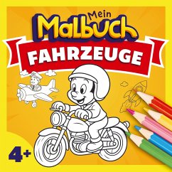 Cover Malbuch Fahrzeuge ab 4 Jahren